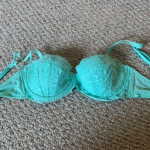 Teal PINK VS multi-wear Demi bra